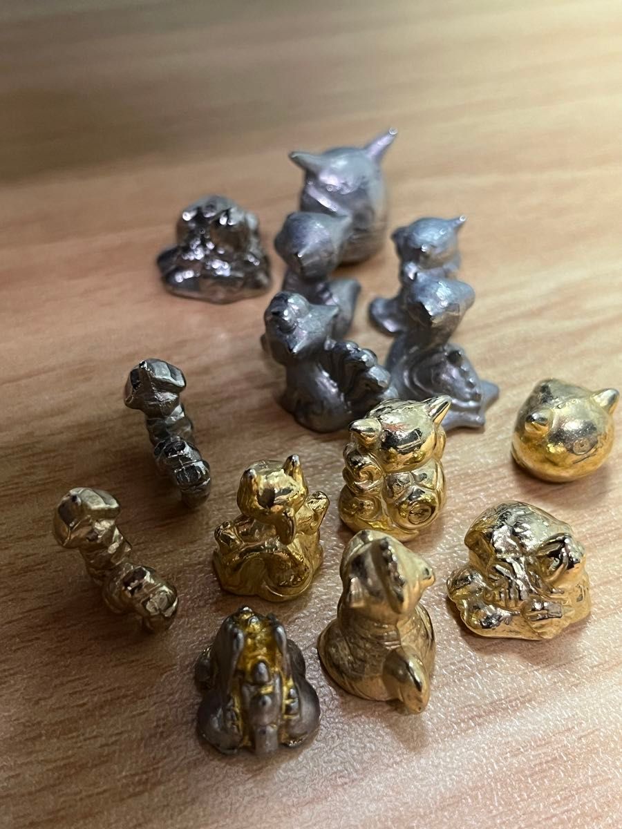 まとめ売り】当時物・ポケモン・メタルコレクション41個セット・鉄