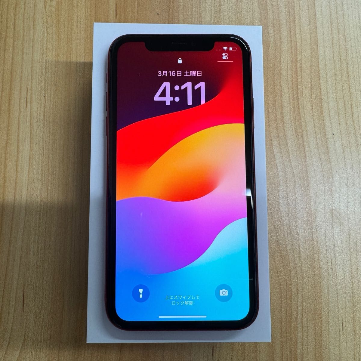 iPhone 11 (PRODUCT)RED 64GB SIMフリー バッテリー78％｜Yahoo!フリマ