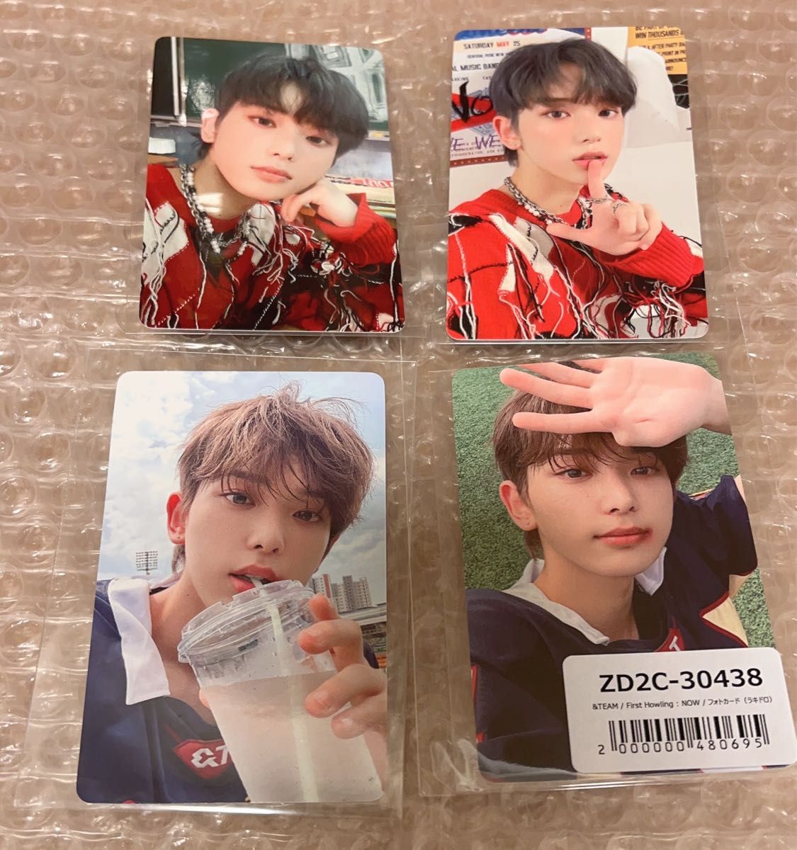 &TEAM andTEAM HARUA ハルア はるあ トレカ4枚セット｜Yahoo!フリマ