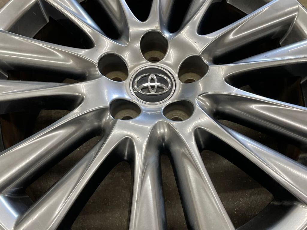 トヨタ 60系 ハリアー 純正 18インチ アルミホイール ハイグロス 1本