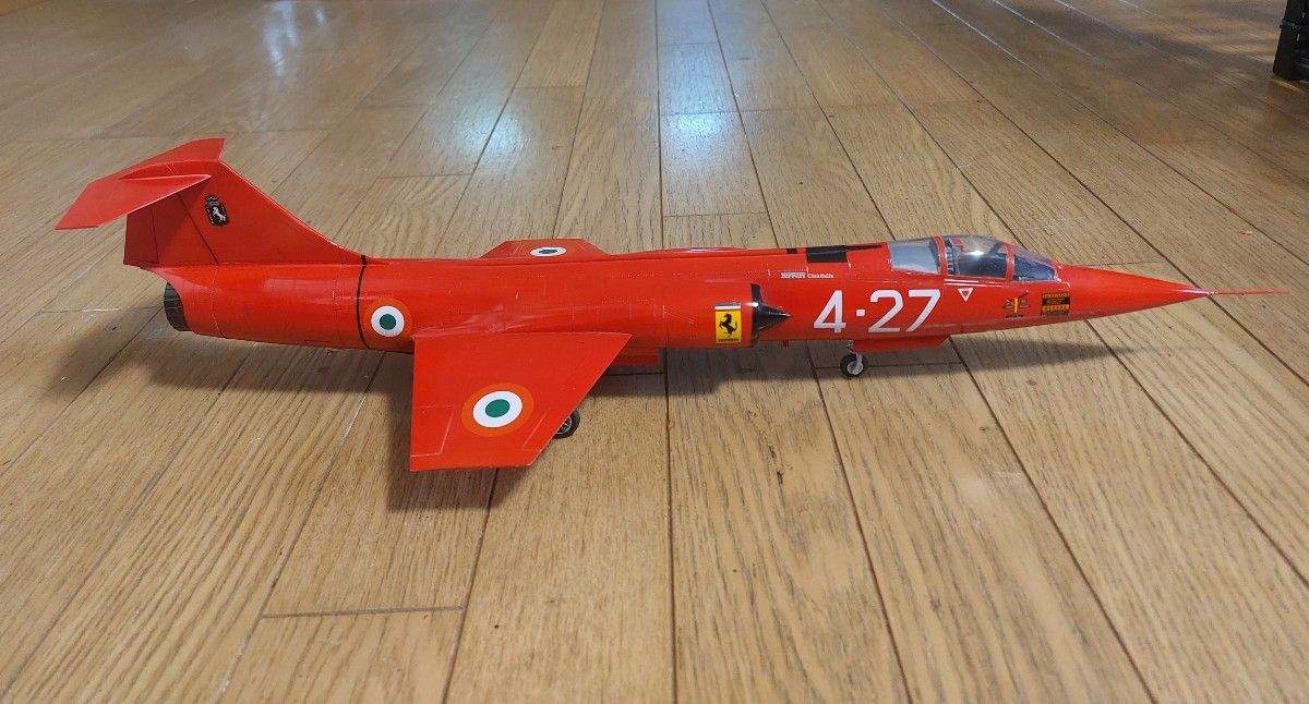レベル 1/32 F-104G スターファイター フェラーリ 希少 新品未組立