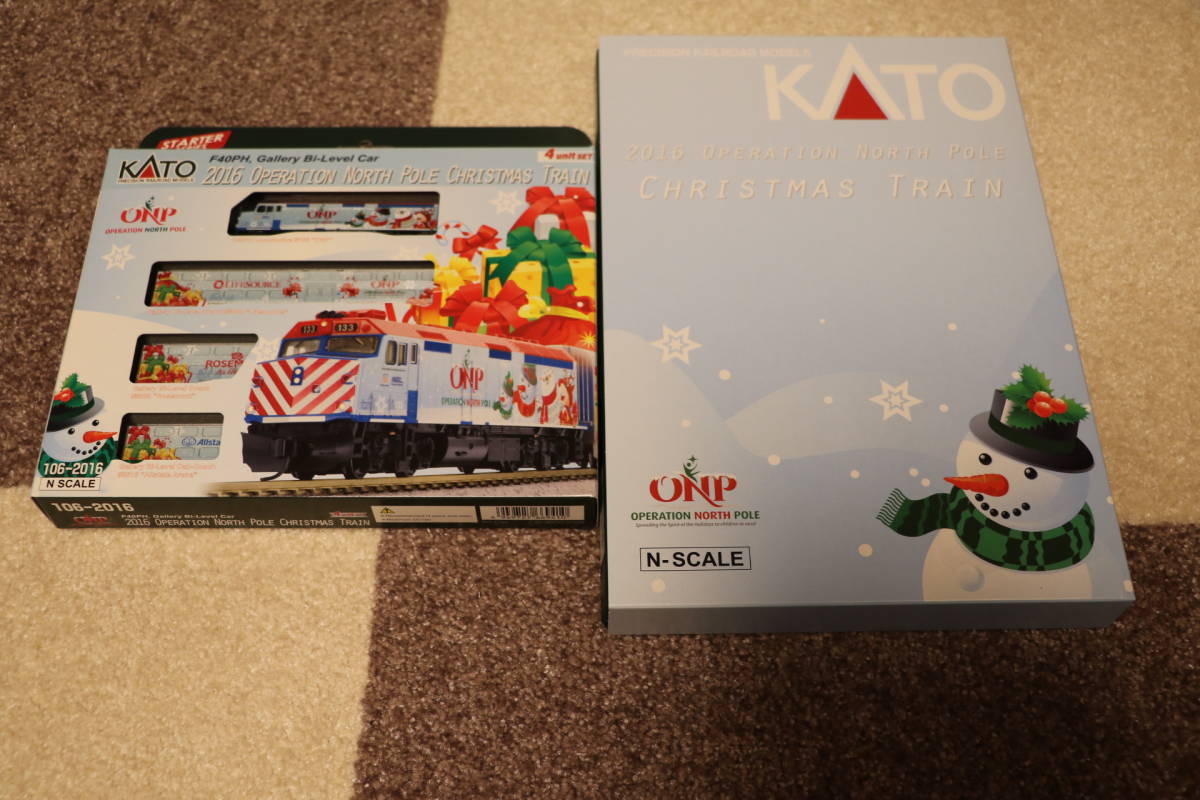 KATO USA 106-2016 106-2016A クリスマストレイン 6両 KATO USA 106