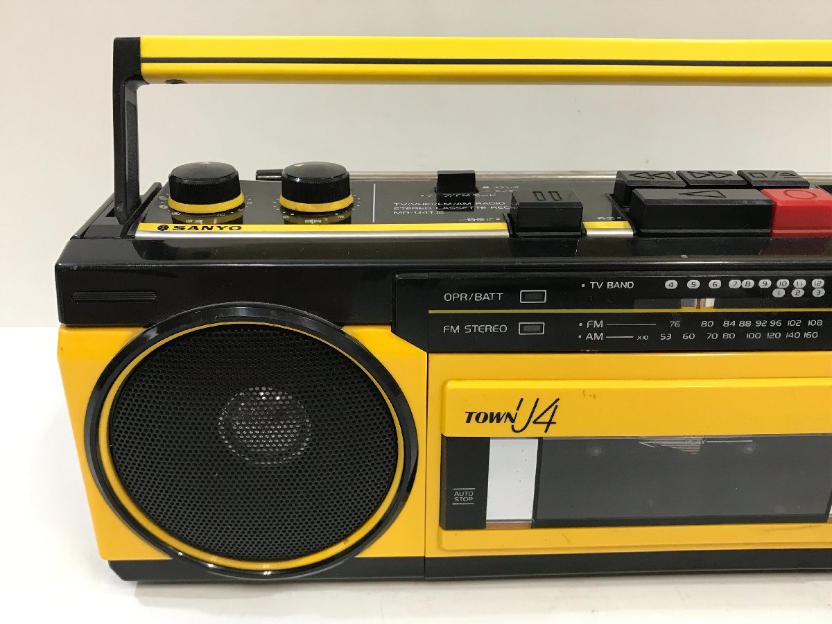 Yahoo!オークション - SANYO ラジカセ TOWN U4 《ラジオは可・カセット