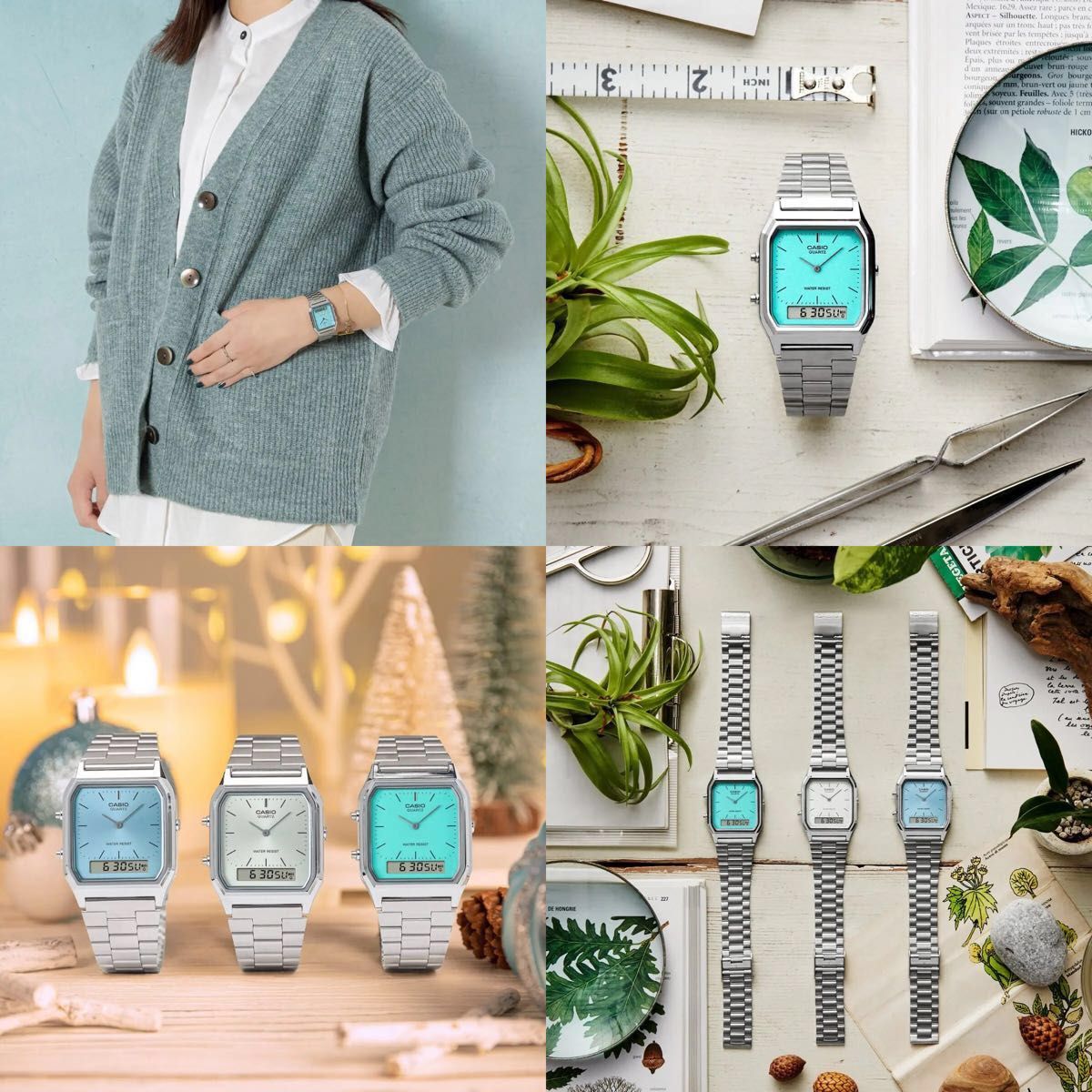 新品未使用 カシオ チープカシオ ティファニーブルー ターコイズブルー