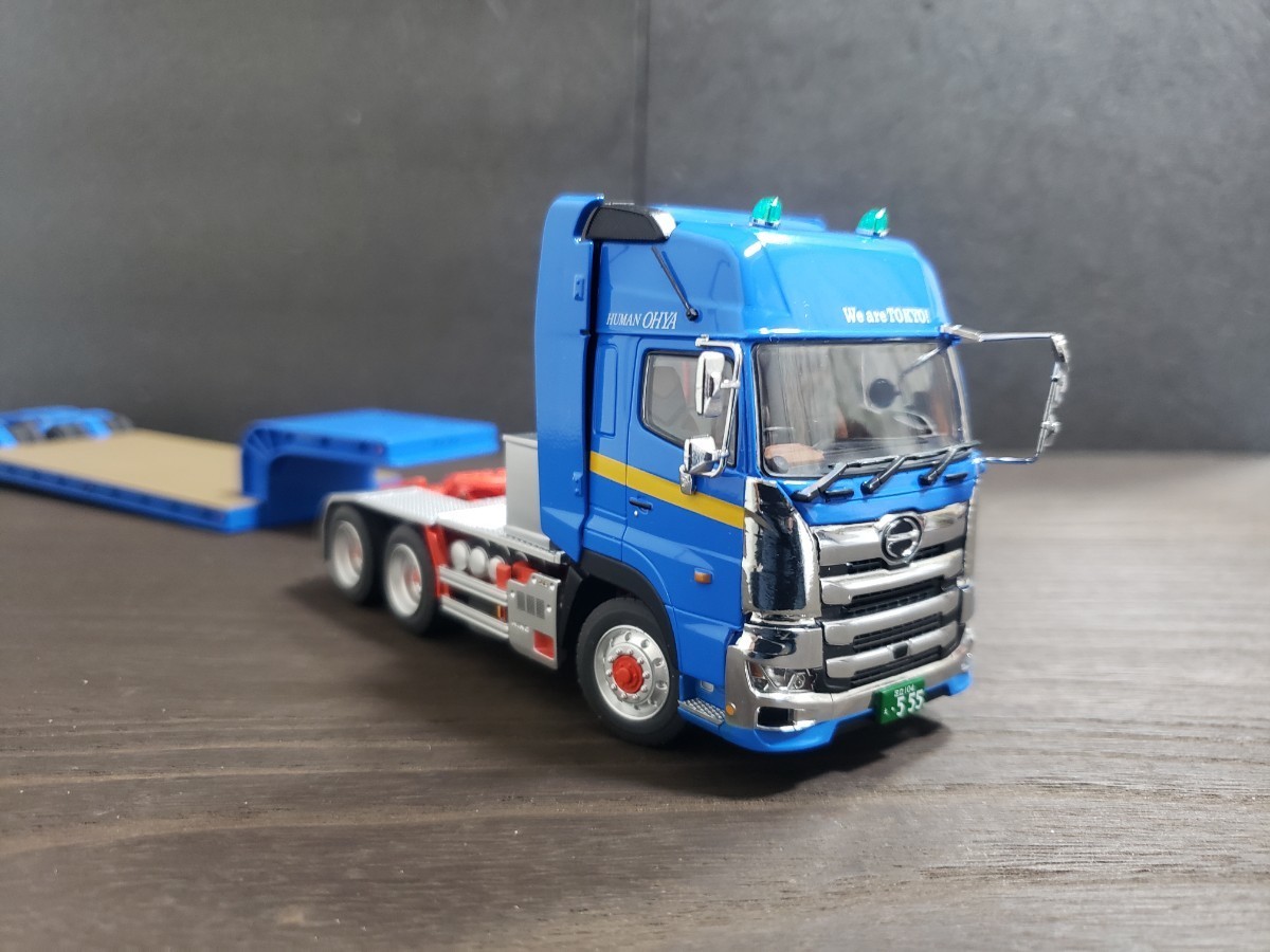 Yahoo!オークション - 1/50 ケンクラフト 大矢運送 17 日野プロフィア