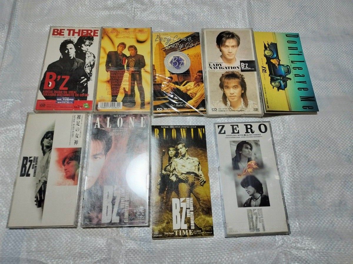 ① B'z シングル 90年代前半 8cm CD 9 枚セット ミニCD シングルCD