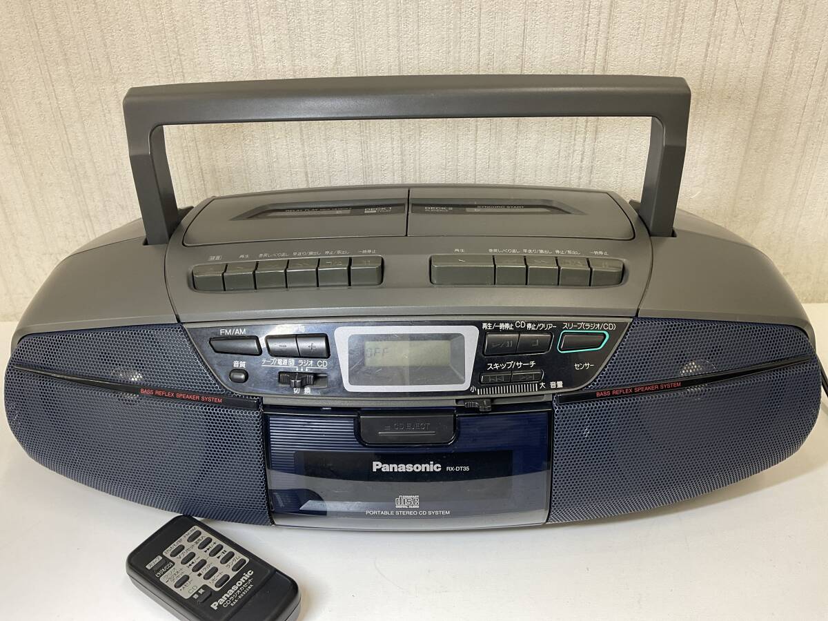 Yahoo!オークション - Panasonic パナソニック CDラジカセ RX−DT35 リ