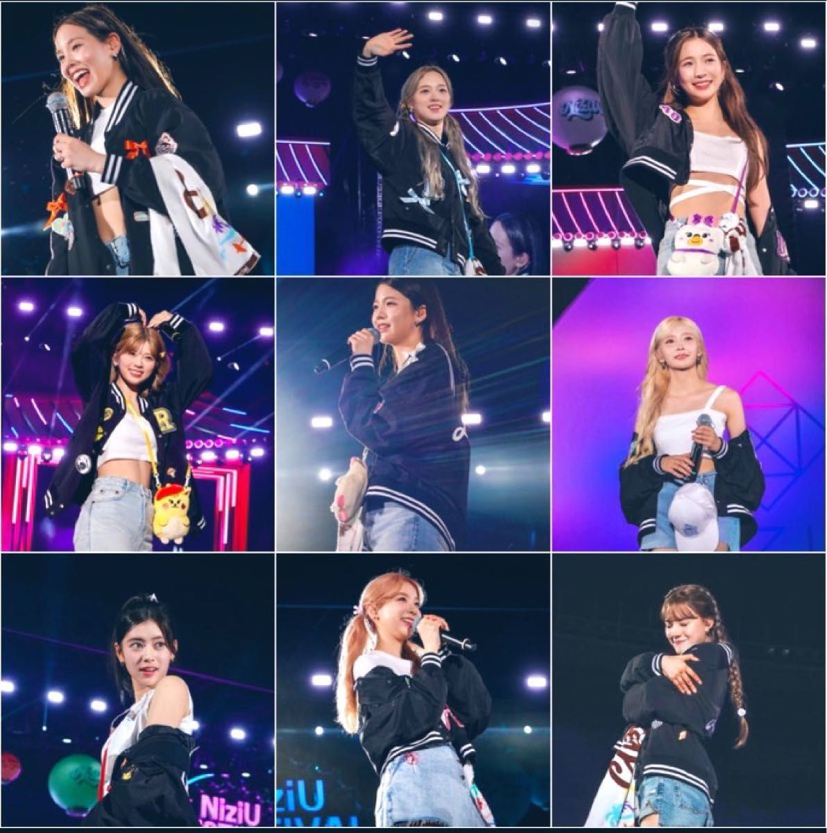 公式 NiziU ミイヒ MIIHI スタジアムジャケット スタジアムジャンパー