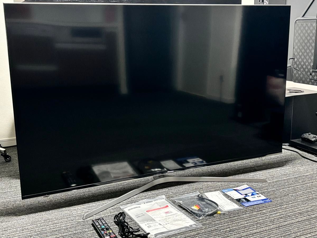 ジャンク ハイセンス 65インチ 4Kチューナー内蔵 ULED液晶テレビ 65U7E