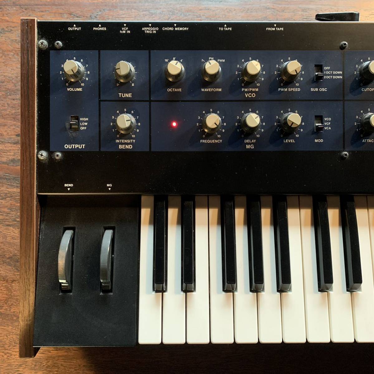 Yahoo!オークション - 【美品】KORG コルグ Polysix ヴィンテージ アナ