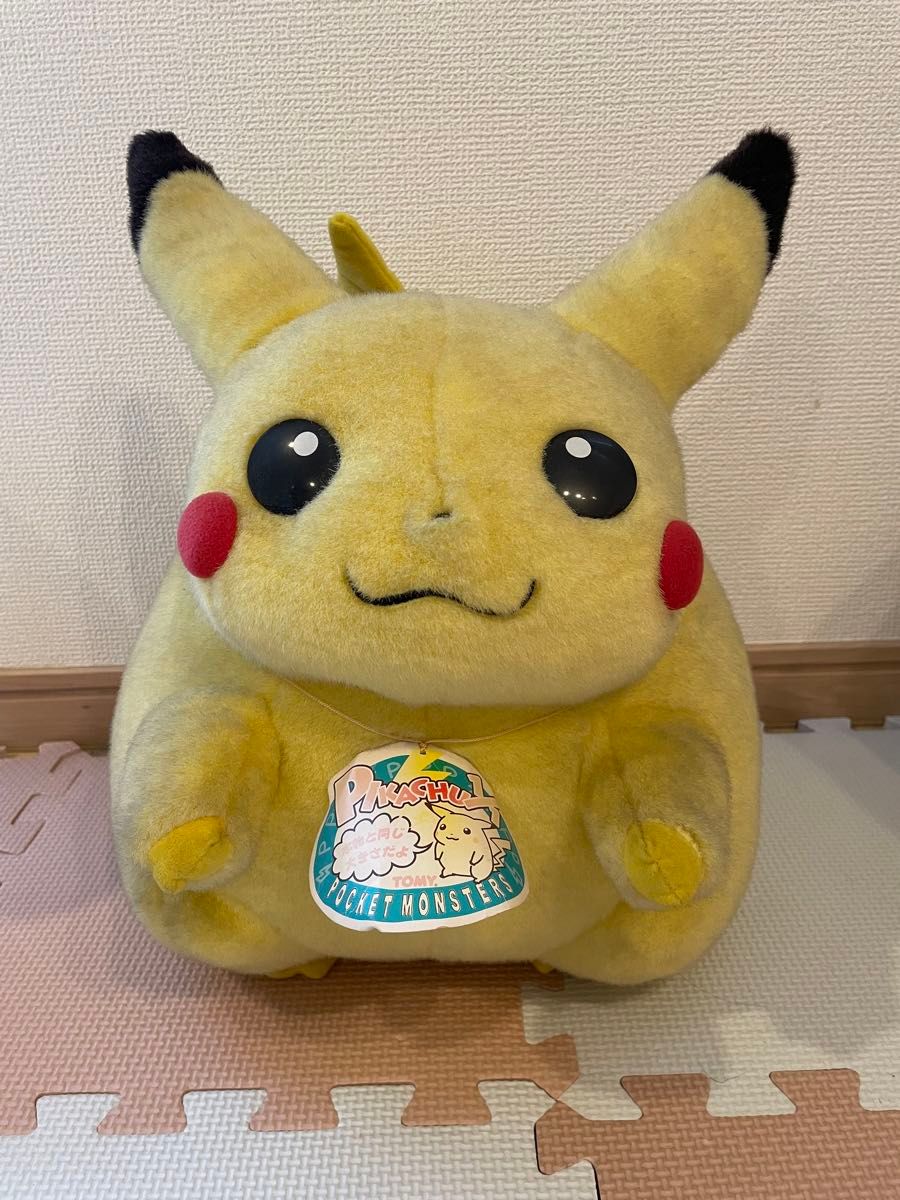 初代 ピカチュウ ぬいぐるみ TOMY TOMY ポケモン 初期ピカチュウ