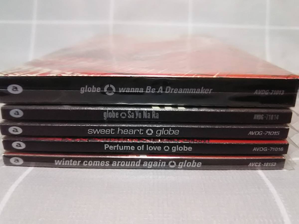 globe 4週連続リリース シングルCD4枚 応募特典入手の非売品CD 計5枚
