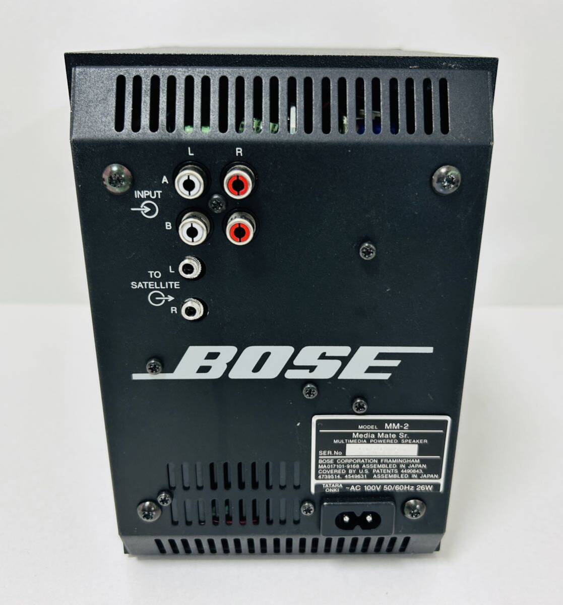 Yahoo!オークション - BOSE MM-2 Media Mate Sr. MULTIMEDIA POWERED S