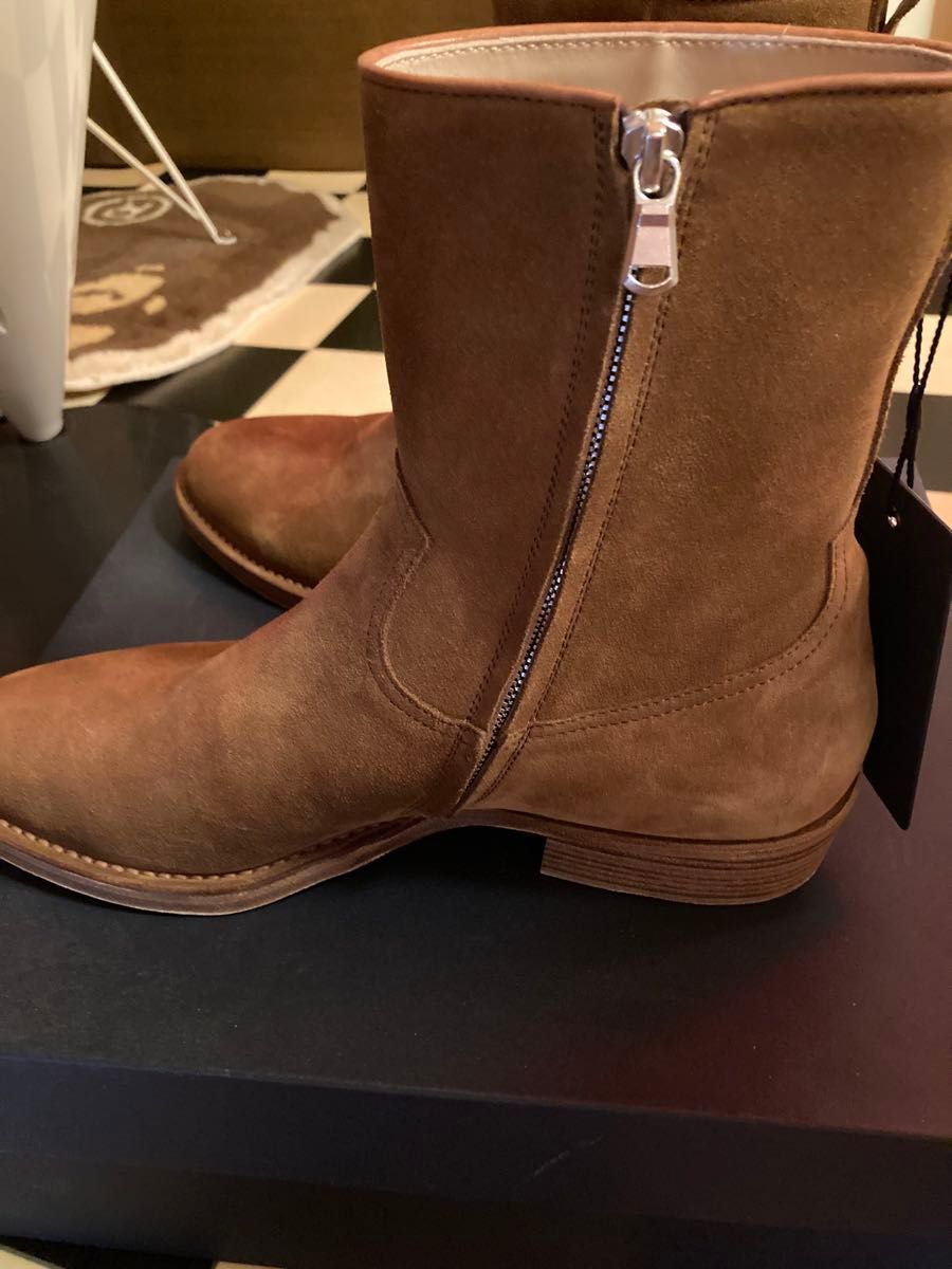 マインデニム×ノンネイティブ サイドジップブーツ 野口 キムタク