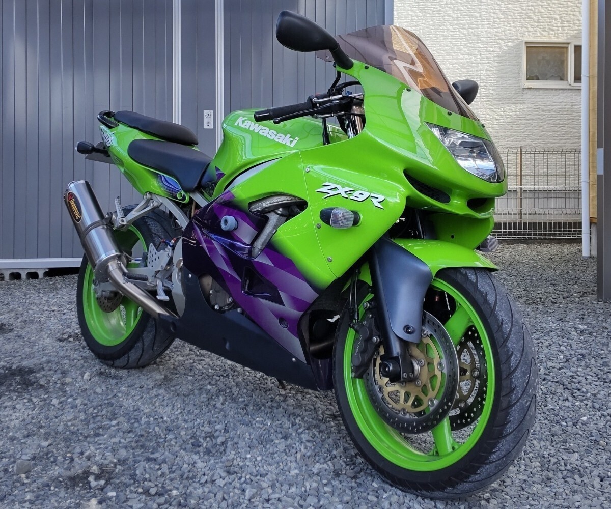 Yahoo!オークション - カワサキ ZX-9R C型 1999年式 走行26353km 車検