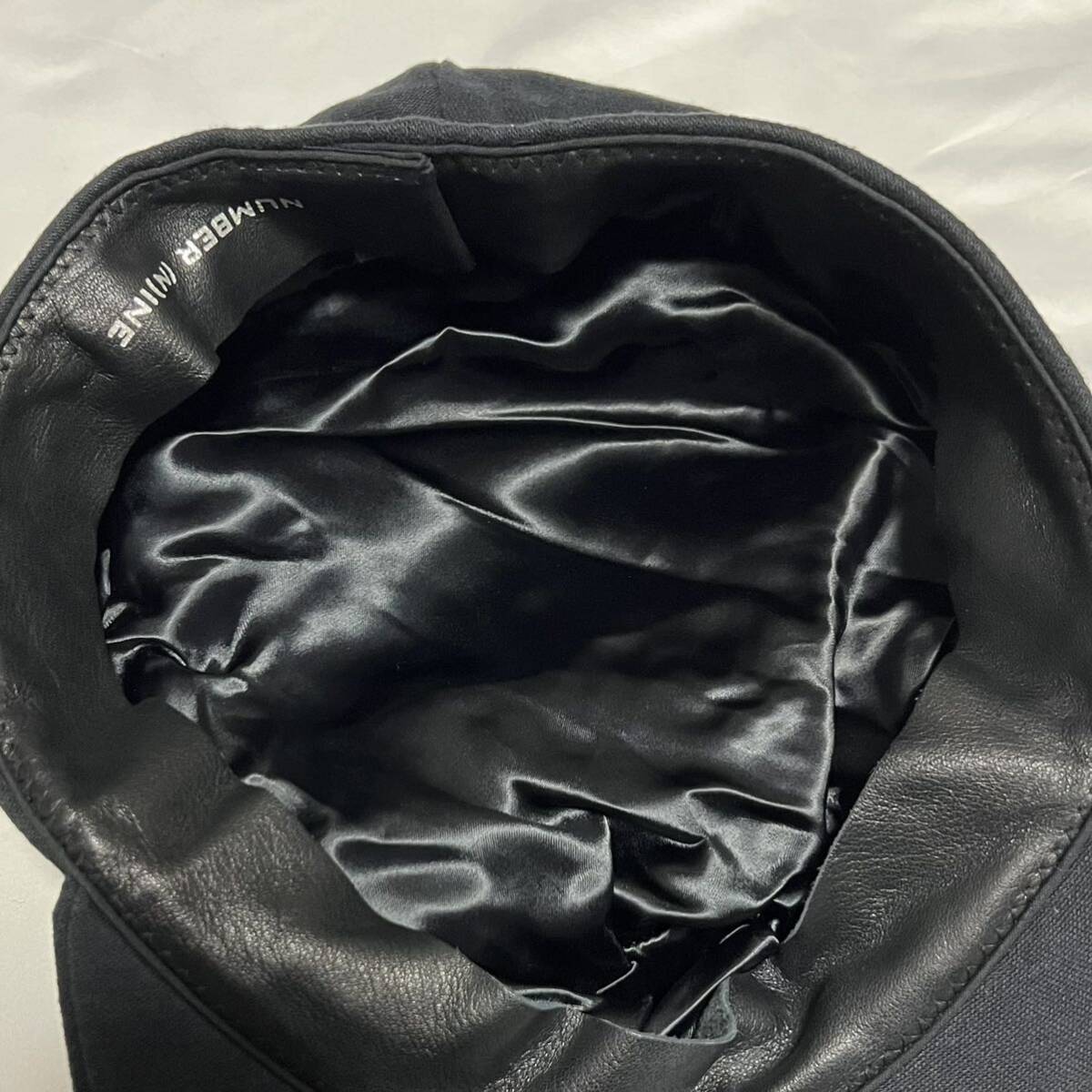 02SS NUMBER (N)INE キャップ インク キャスケット ハンチング モダン