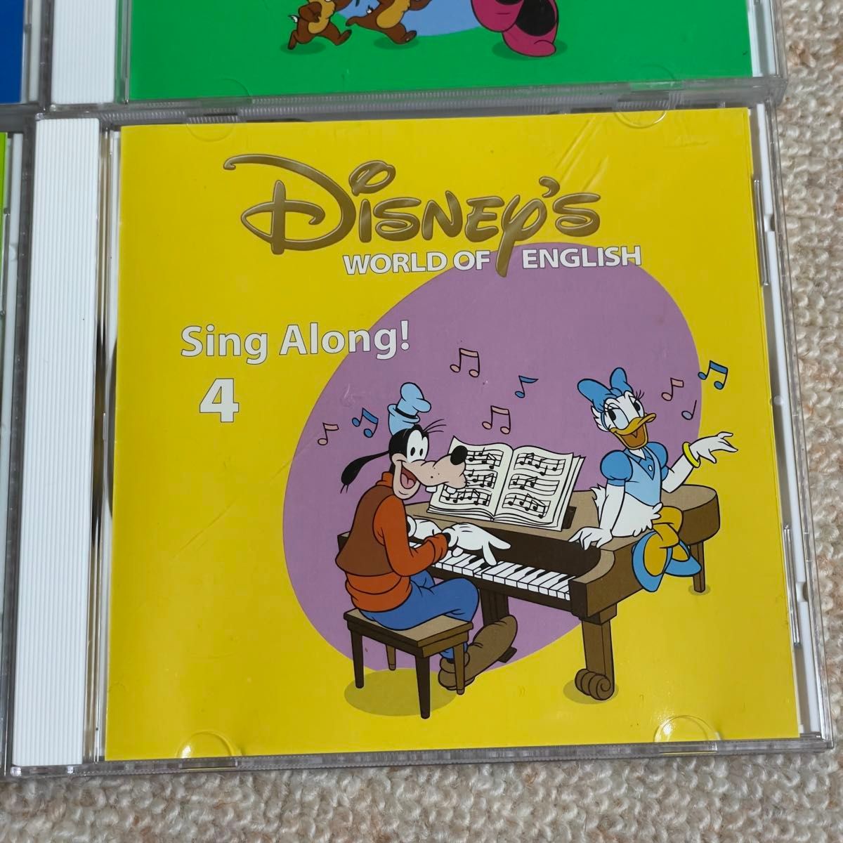 ディズニー英語システム DWE シングアロング Sing Along CD 4枚セット