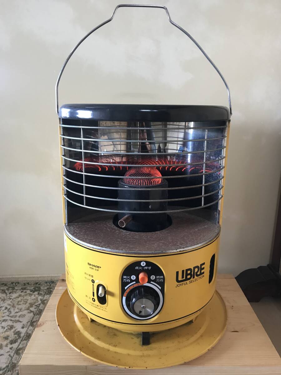 Yahoo!オークション - SHARP シャープ LIBRE 石油ストーブ HSR-23F コ