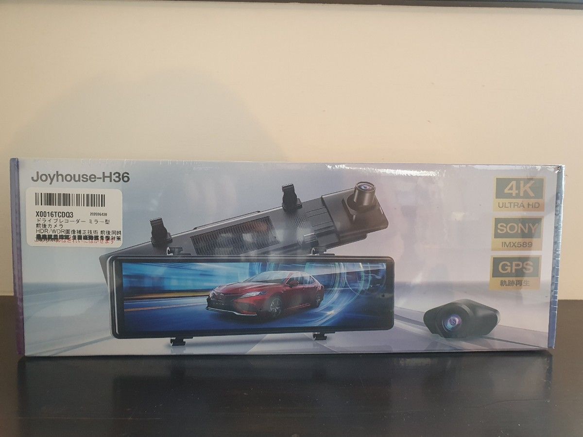 Joyhouse H36 ドライブレコーダー ミラー型 4K フルHD｜Yahoo!フリマ