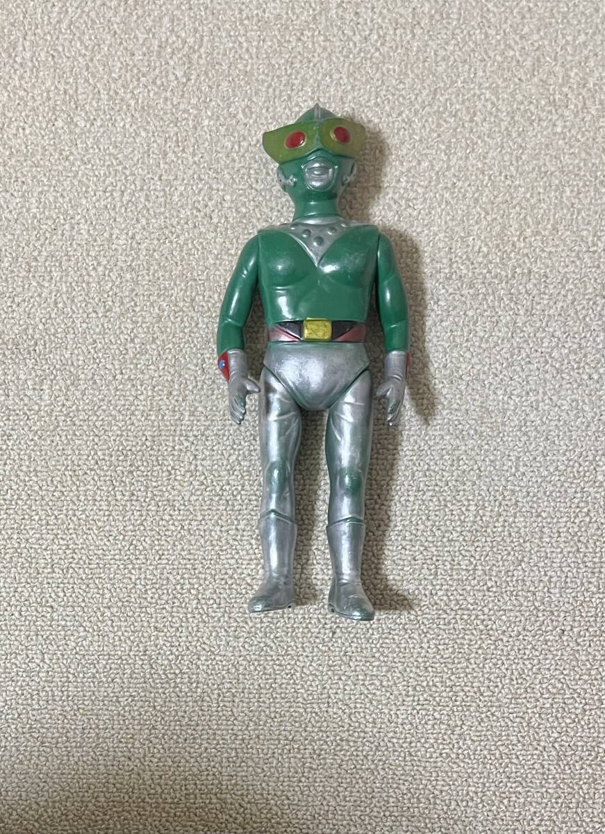 Yahoo!オークション - ソフビ サンダーマスク パチ フィギュア 無版権