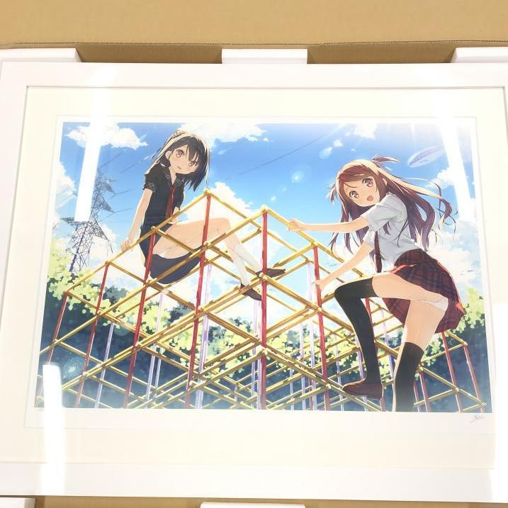 カントク直筆サイン入り版画アールビバンアールジュネス