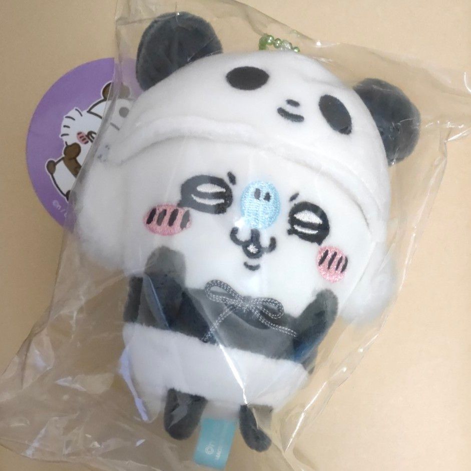 ちいかわ飯店 来来 マスコット モモンガ パンダ ぬいぐるみ ちいかわ