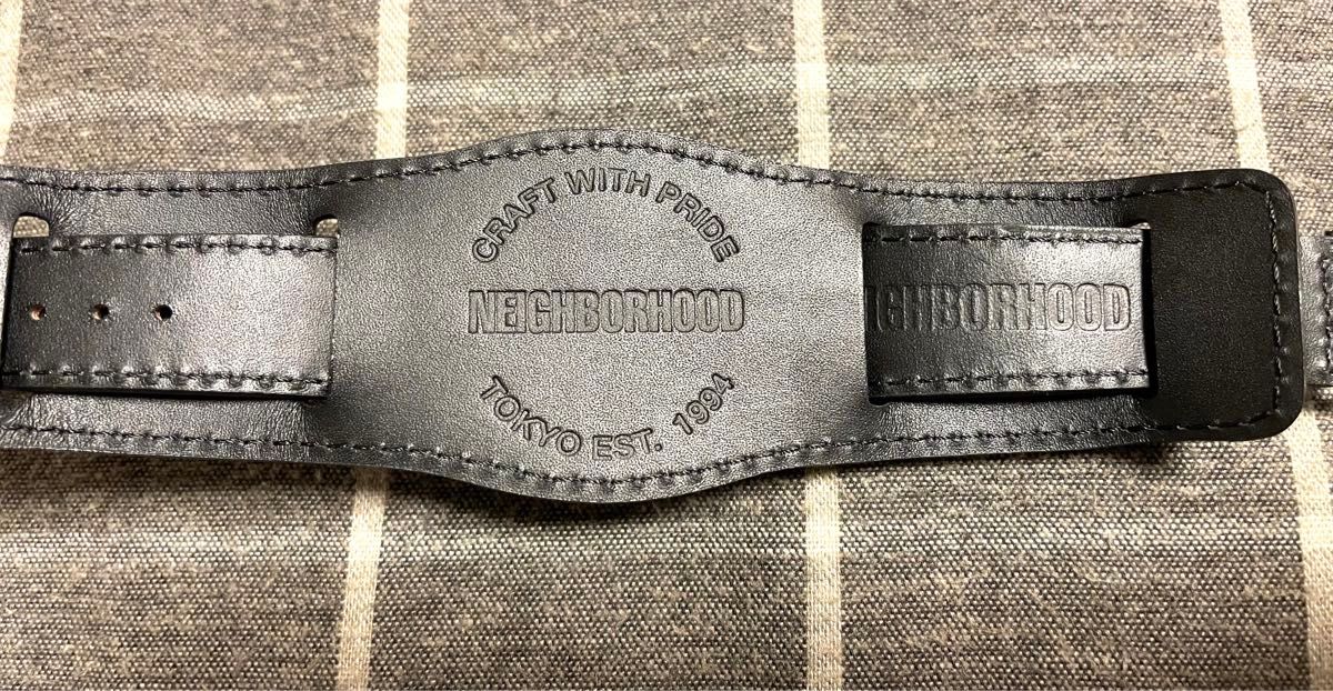 新品未使用 ネイバーフッド 時計ベルト クロコダイルレザー ウォッチ