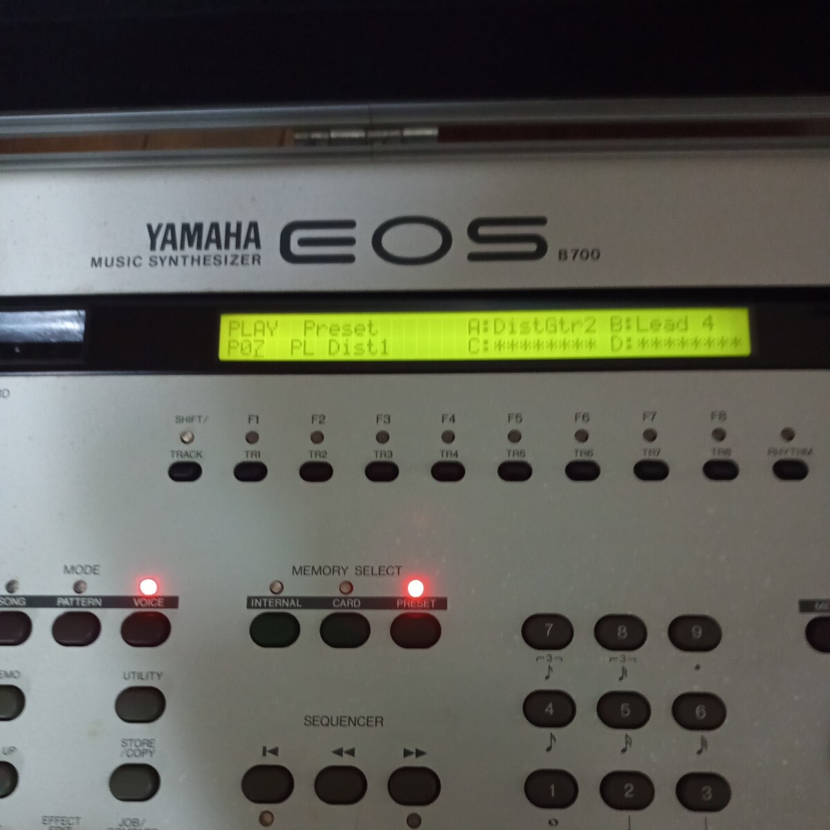 送料無料 YAMAHA EOS B700(×1台) B700専用ボイスカード2枚＆ハード