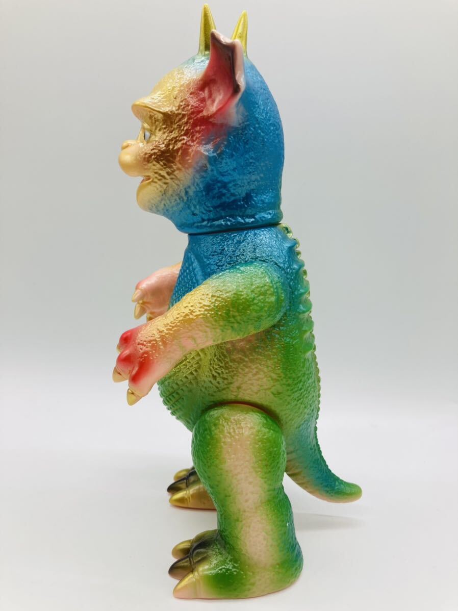Yahoo!オークション - 珍色 zollmen ソフビ 食いしん坊怪獣 マンチー