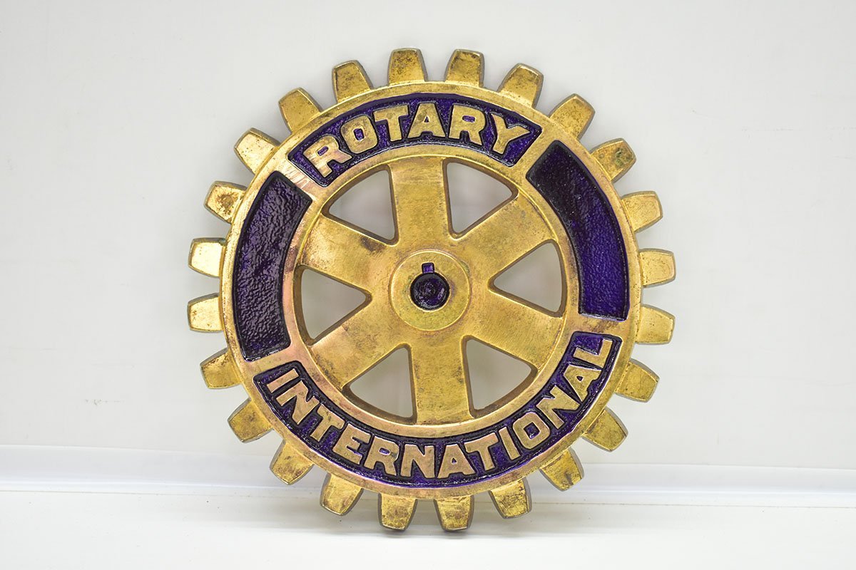 ROTALY INTERNATIONAL ロータリークラブ ピンバッチ 襟章 ロータリー