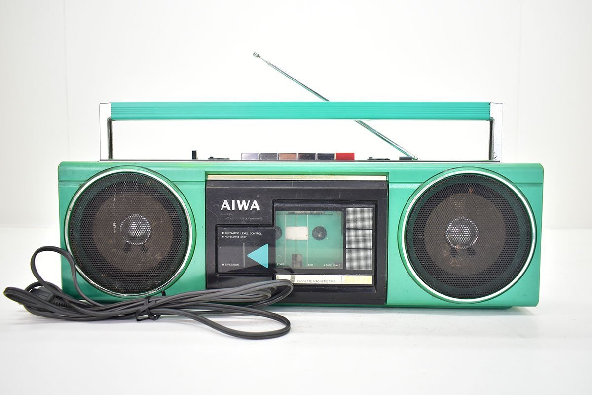 Yahoo!オークション - AIWA CS-J21 ラジカセ[アイワ][ラジオカセットレ