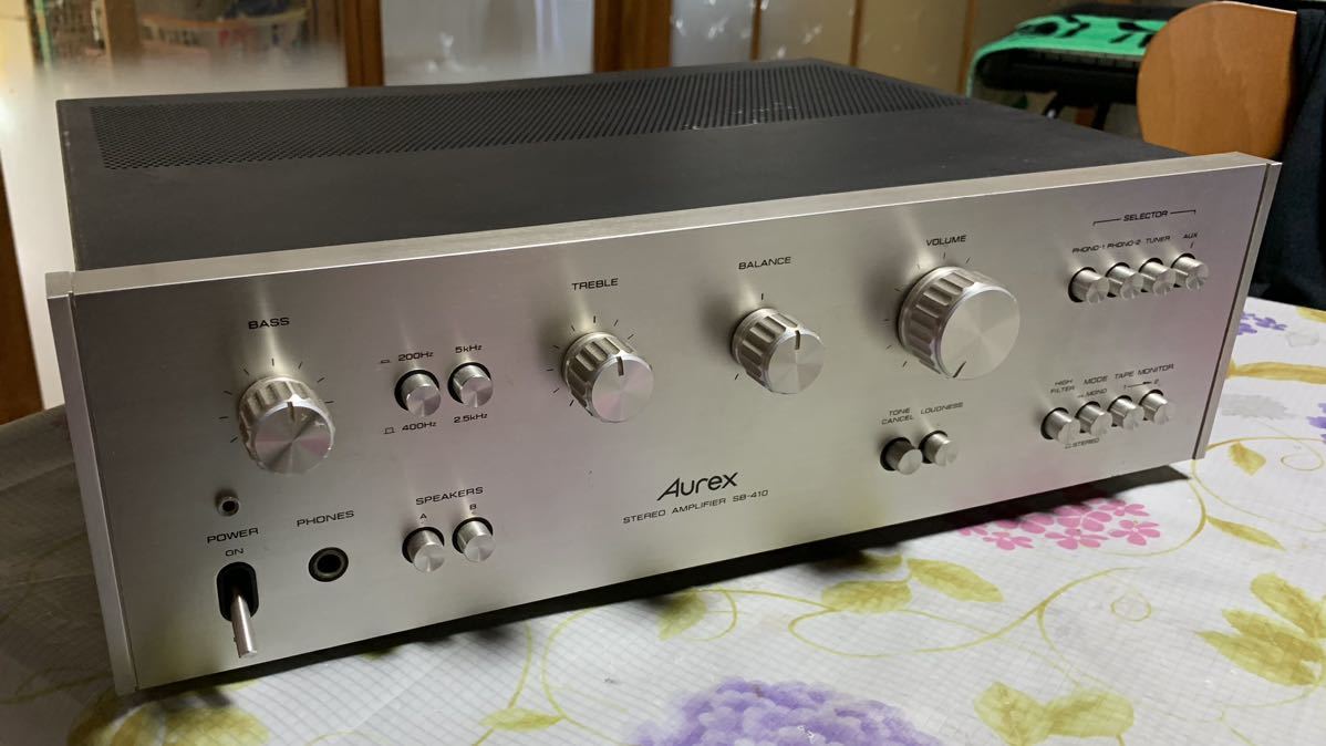 Yahoo!オークション - Aurex SB-410 動作品