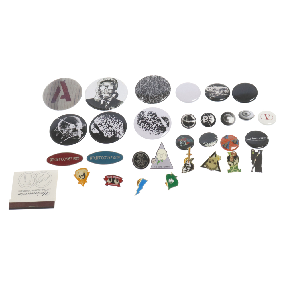 Yahoo!オークション - UNDERCOVER アンダーカバー 缶バッジ ピンズ お
