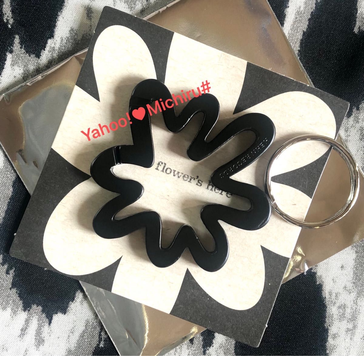 藤井風 花カラビナ ブラック 未使用品 オフィシャルグッズ｜Yahoo
