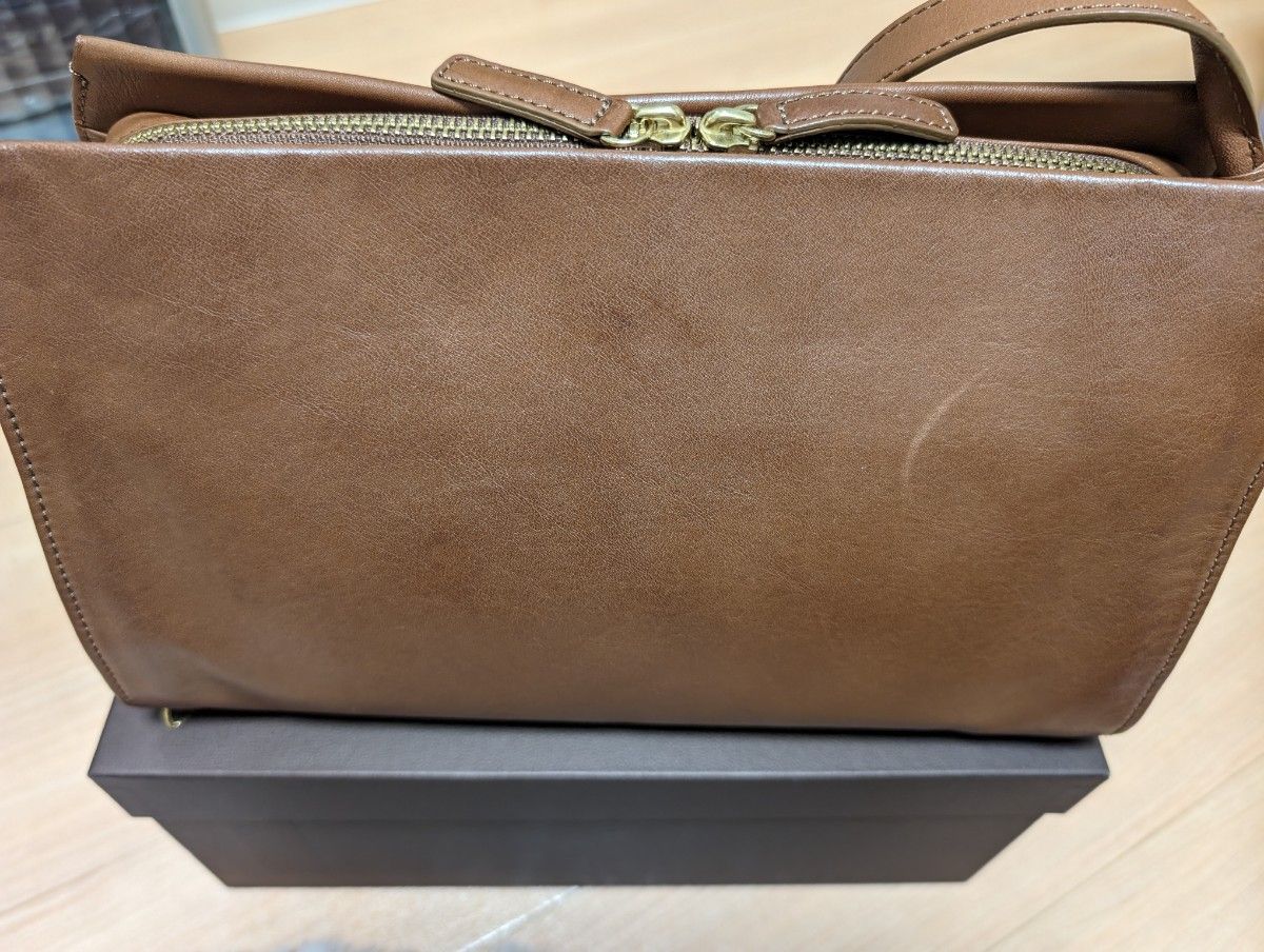 土屋鞄 プリソワ ショルダー ブラウン｜Yahoo!フリマ（旧PayPayフリマ）