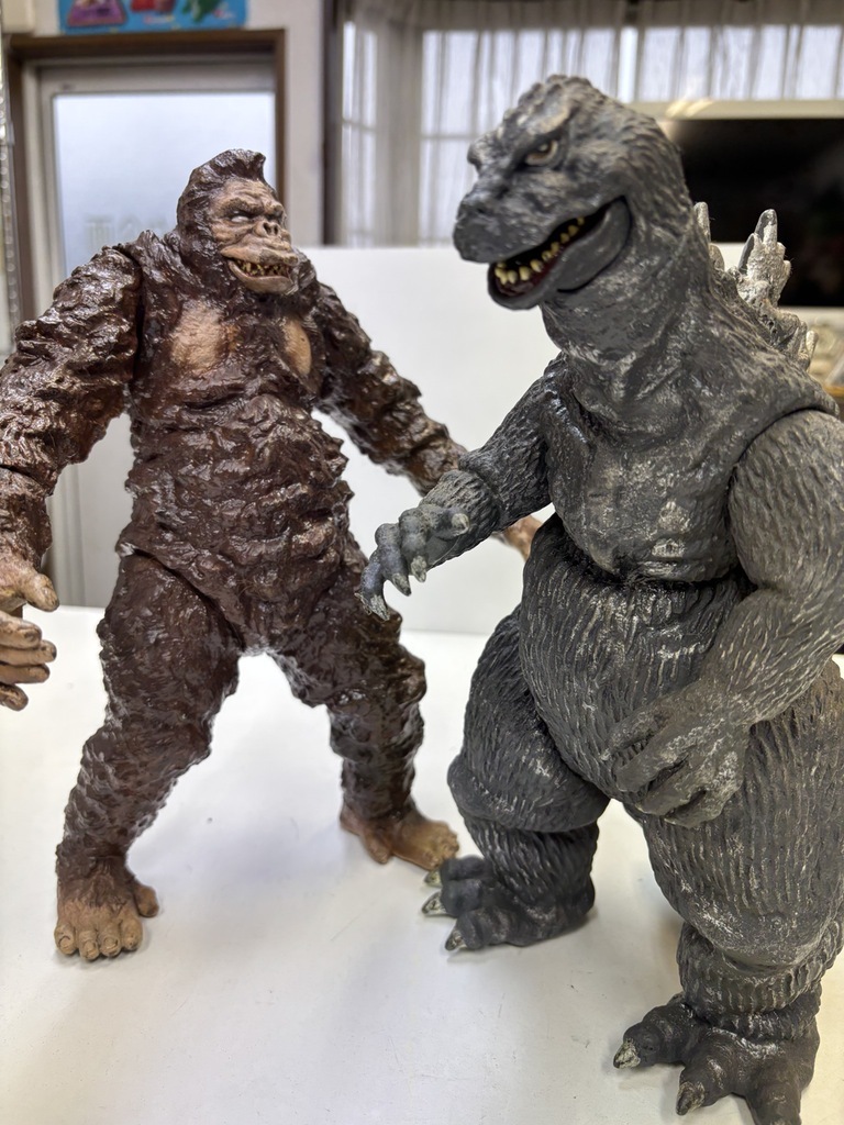 Yahoo!オークション - キングコング対ゴジラ 2体セット ビリケン商会