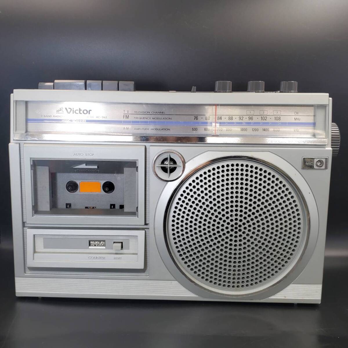 Yahoo!オークション - #15694 ラジカセ Victor ビクター RC-262 【動作