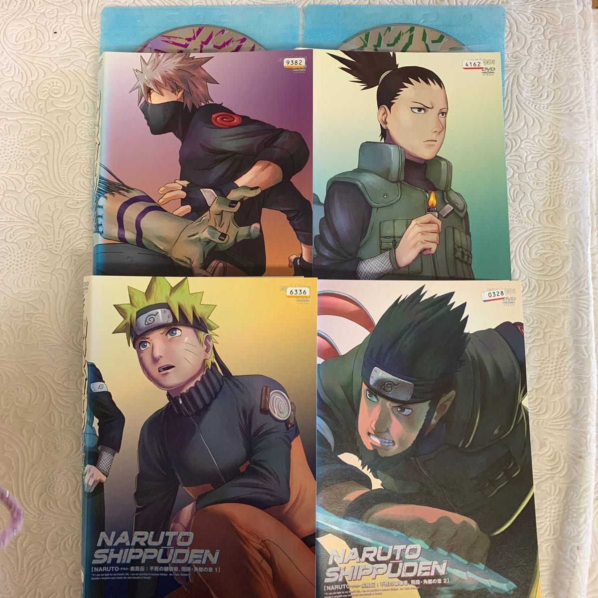 NARUTO ナルト 疾風伝 5作品 DVD 風影奪還の章/遥かなる再会の章/守護