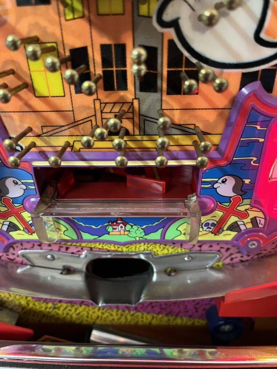 Yahoo!オークション - 【青】 パチンコ実機 CRモンスターハウス 竹屋