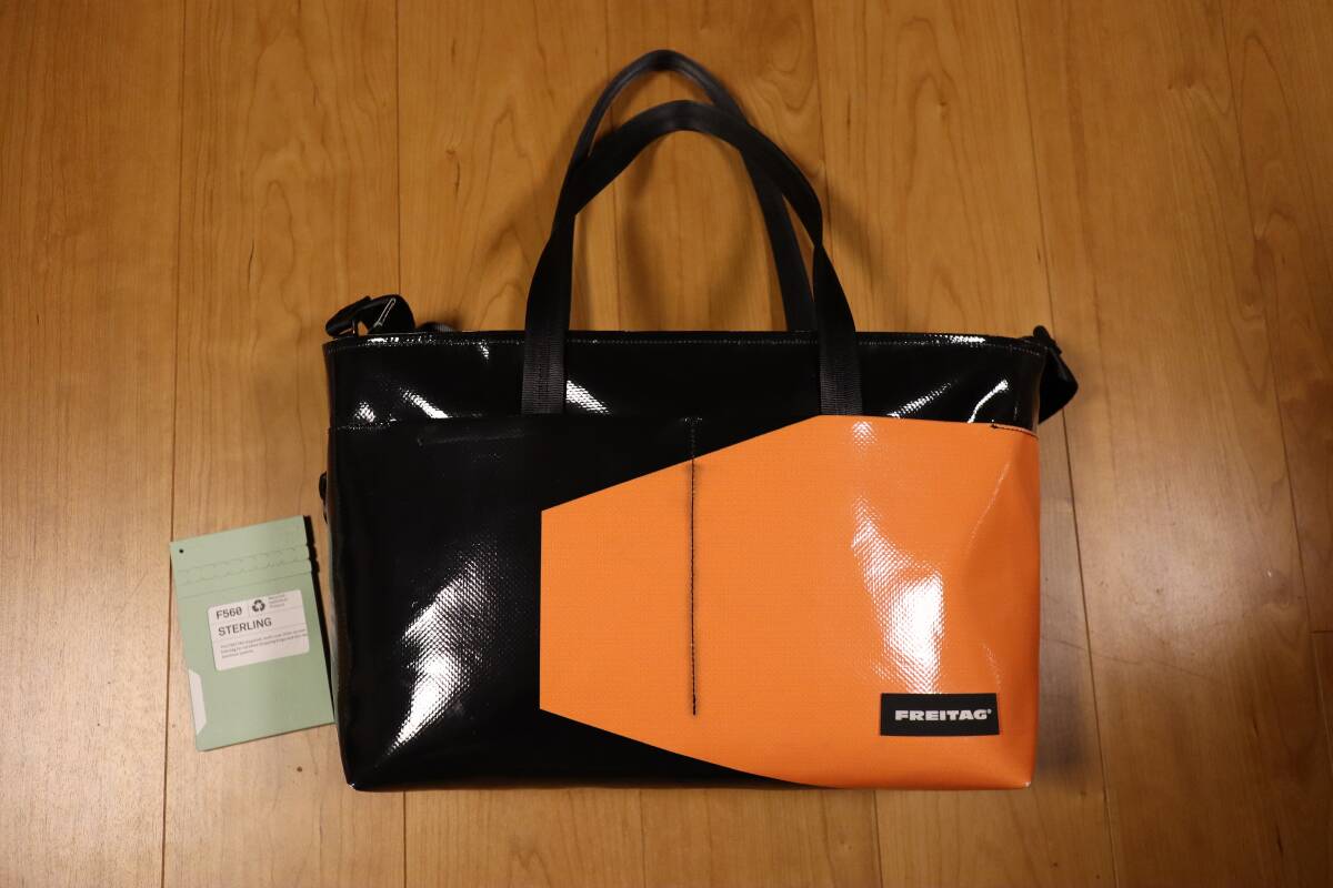 希少 廃盤 FREITAG F560 STERLING トートバッグ ブラック希少 廃盤