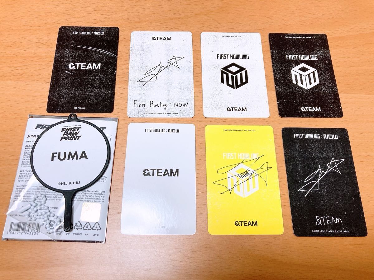 ＆team エンティーム FUMA フウマ トレカ ミニ ピケット セット｜Yahoo