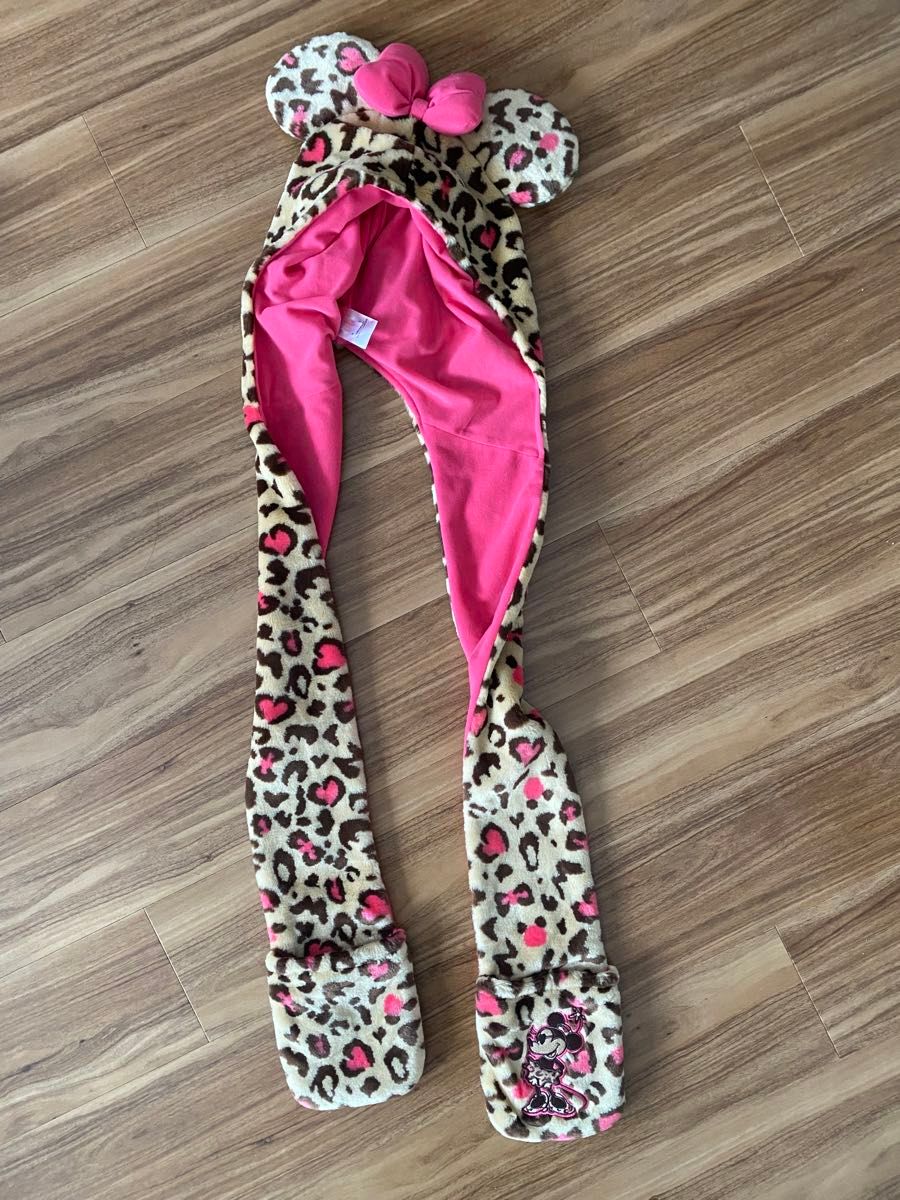 ディズニー ファンキャップ マフラー キャップ ヒョウ柄｜Yahoo!フリマ