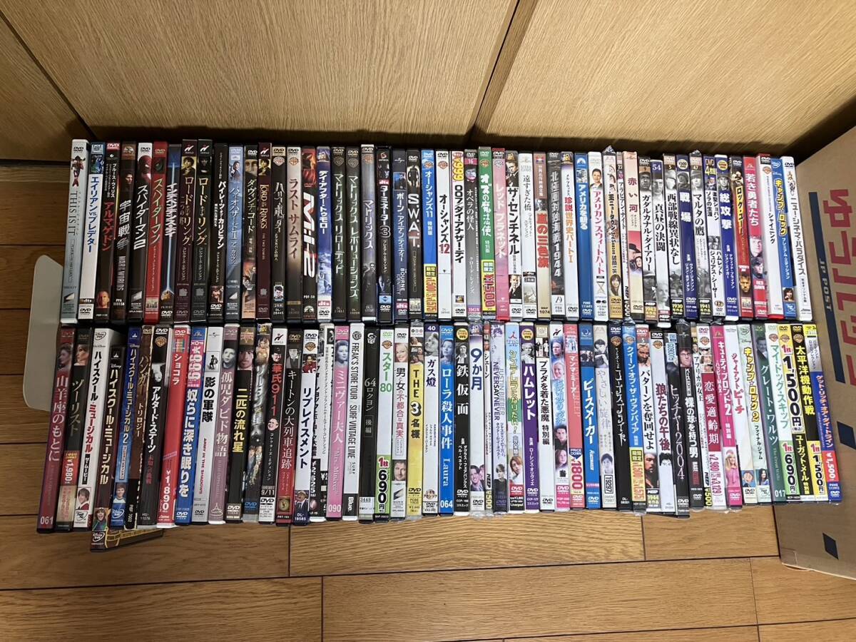 Yahoo!オークション - DVDいろいろ100枚セット 大量まとめ