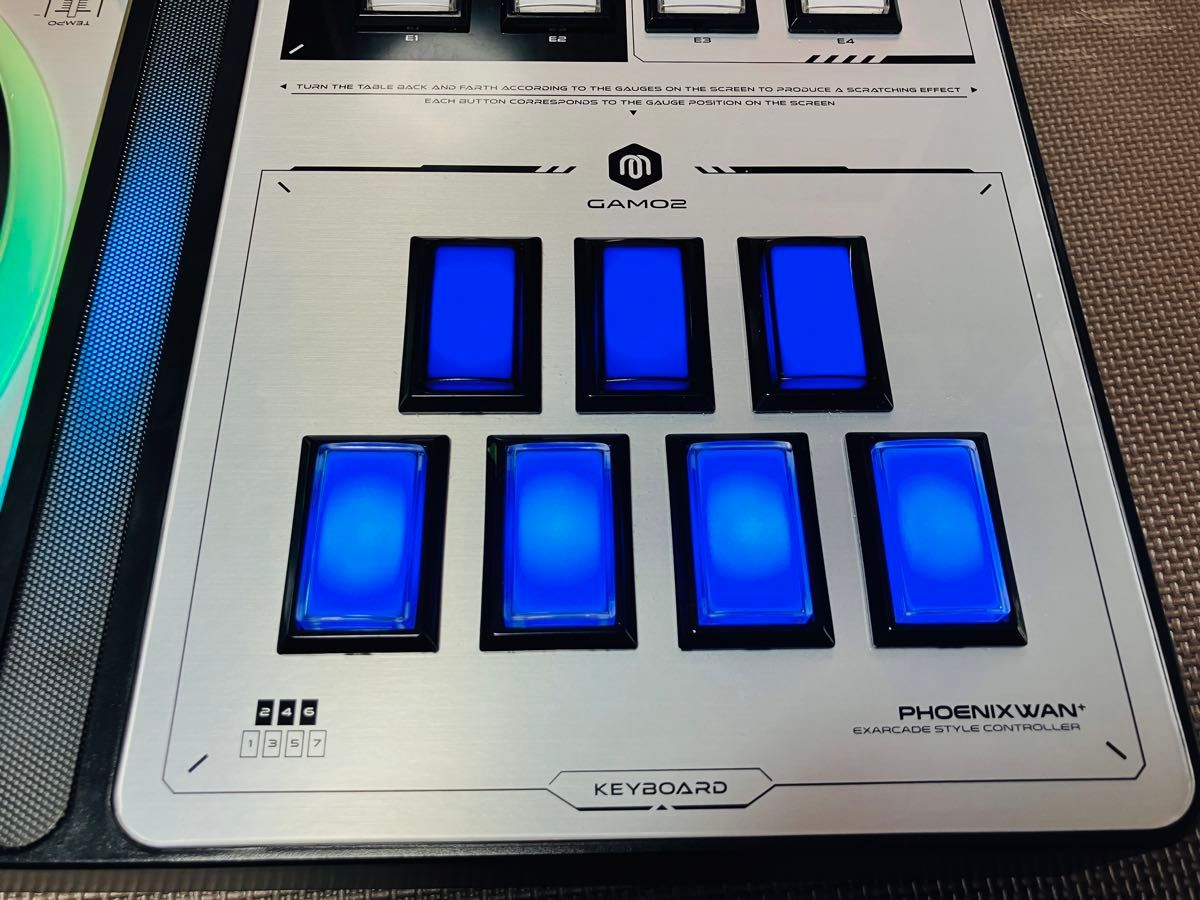 ビートマニアIIDX daoコン PHOENIXWAN＋ 三和ボタン仕様 おまけ付き