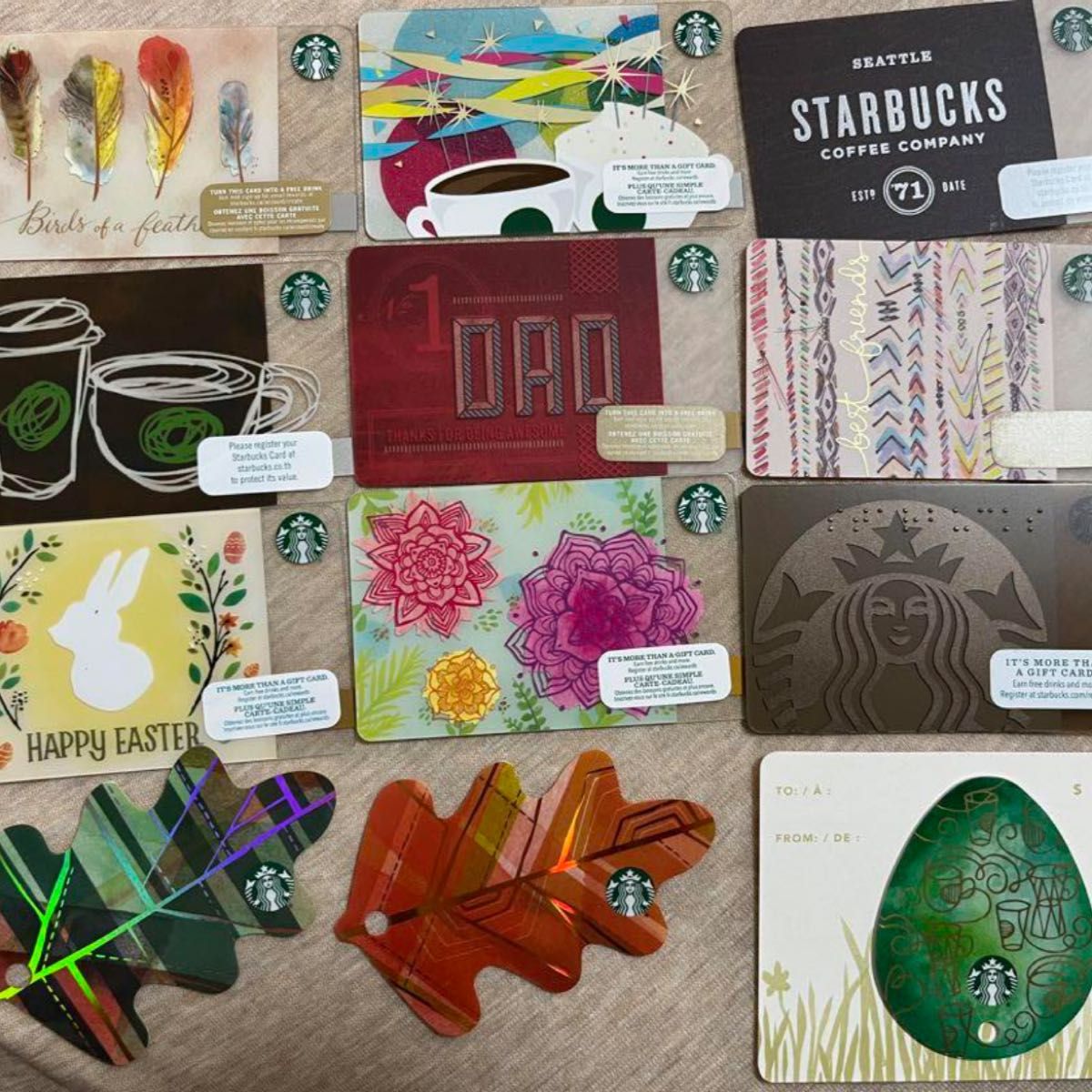 激レア】starbucksスターバックスカード海外限定日本ご当地53枚セット