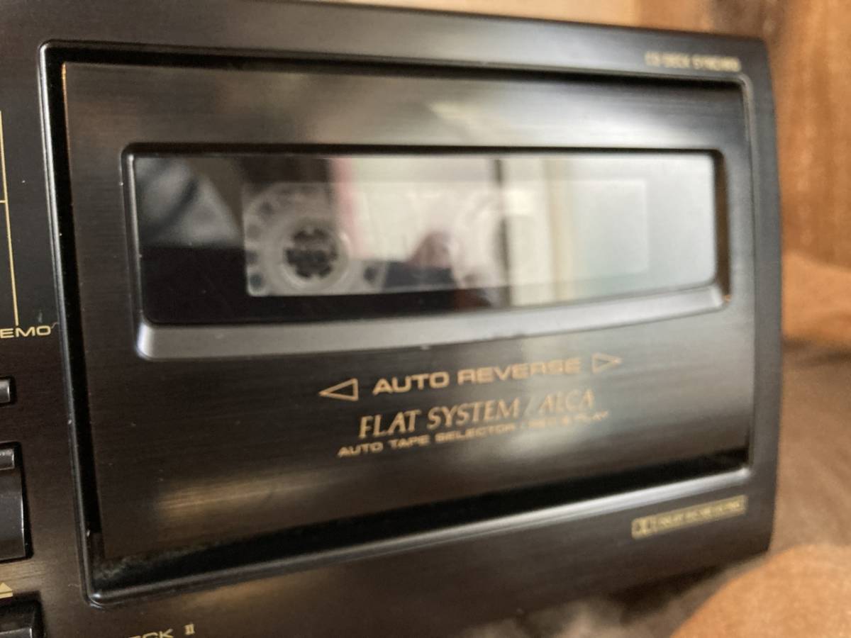 動作OK PIONEER T-W01AR ダブルカセットデッキ パイオニア ALCA