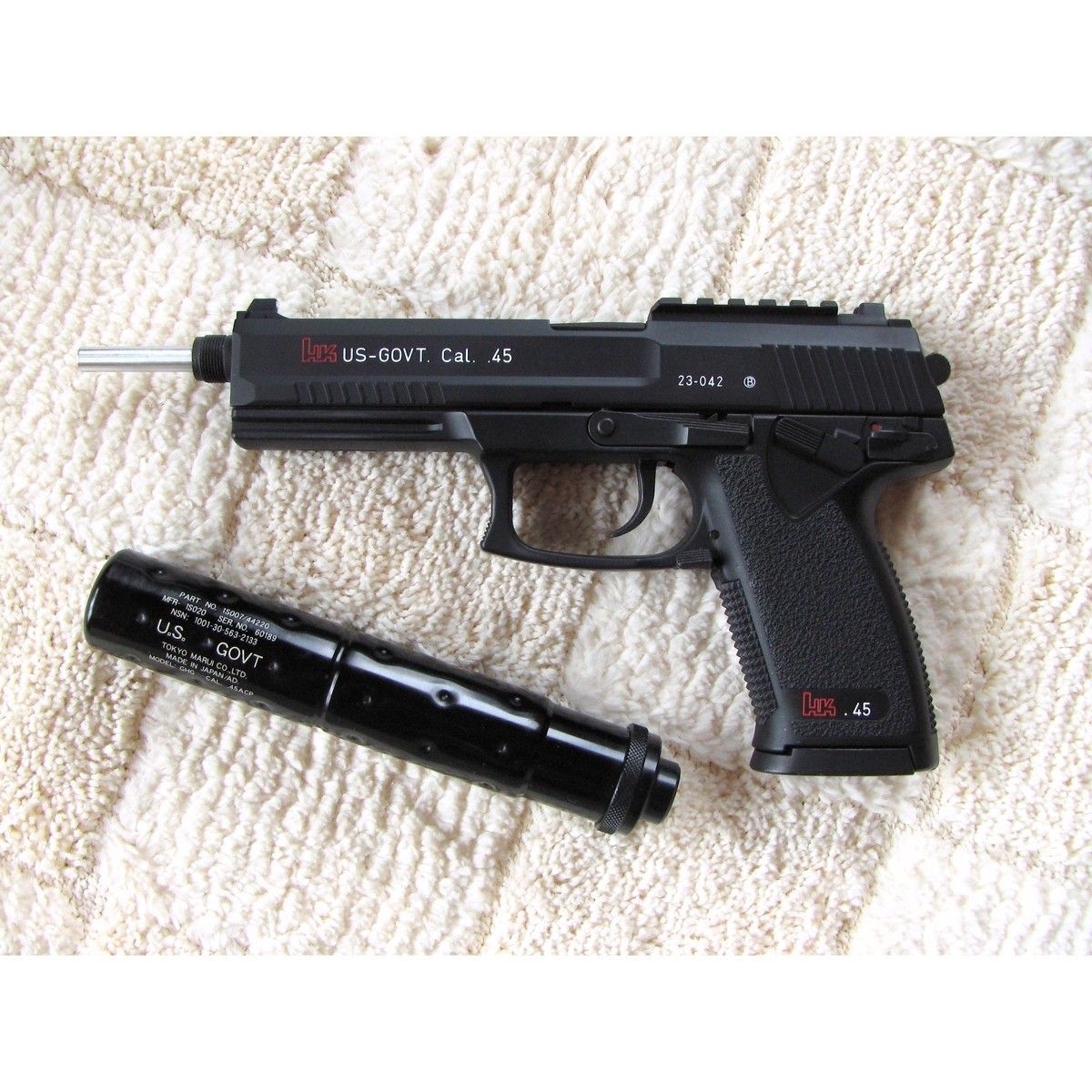 SOCOM Mk 23 ロングバレル仕様（ マルイ ソーコム Mk23 ）｜Yahoo