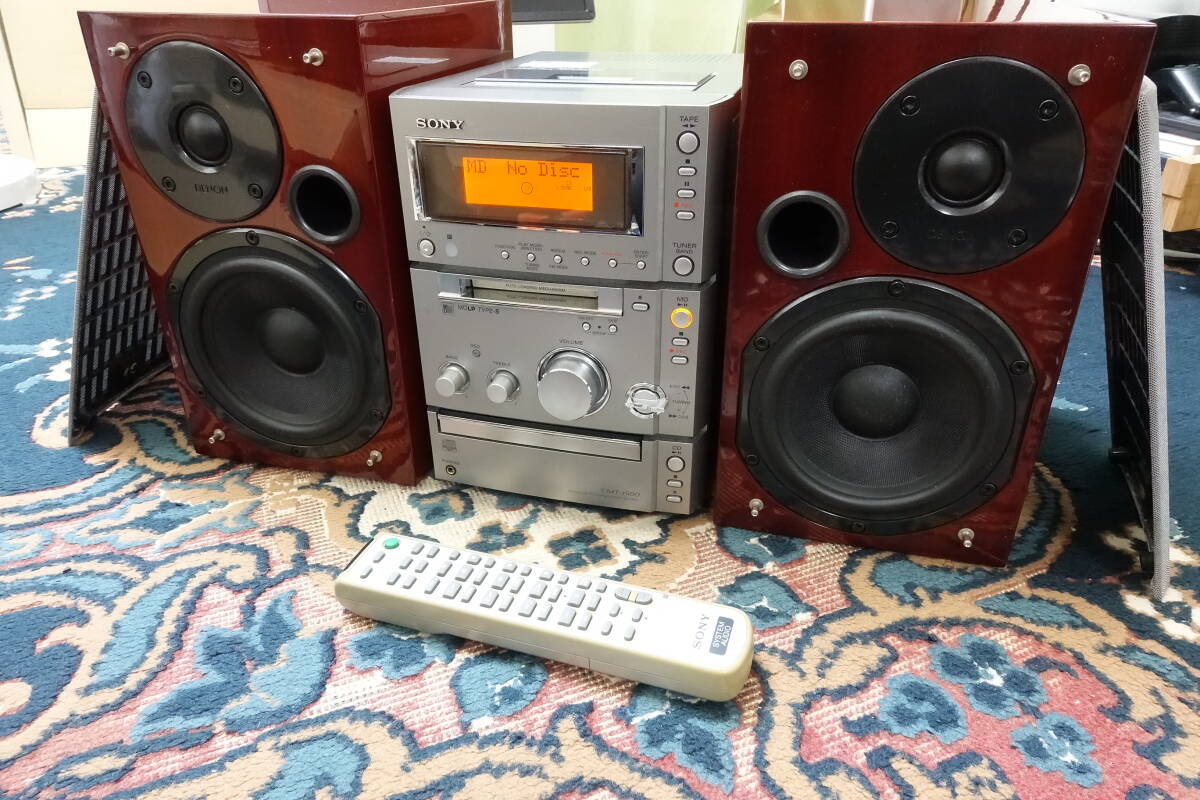 Yahoo!オークション - SONY ミニコンポ CMT-J500（HCD-CP505） MD CD