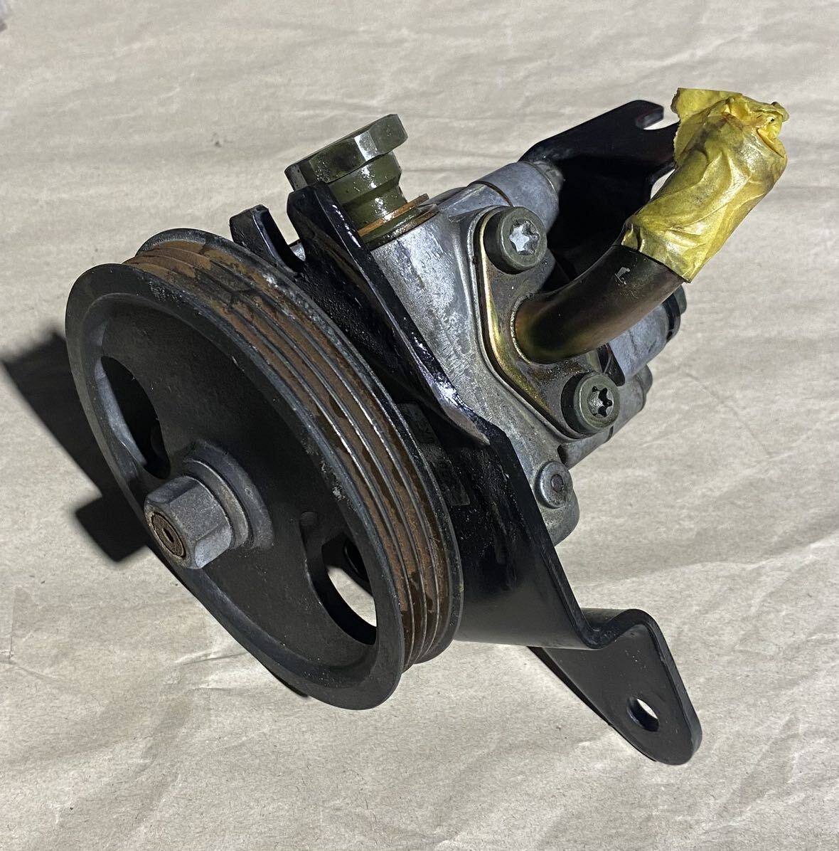 R)PS13 180SXで使用 シルビア パワステポンプ 実働品 SR20 R)PS13