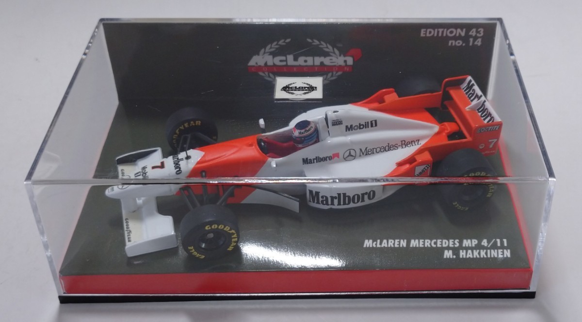 1/43 マクラーレンMP4/11 MERCEDES M ハッキネン マルボロ仕様｜Yahoo